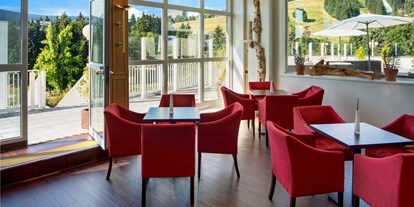 Mountainbike Urlaub - Fitnessraum - Deutschland - Panorama Lounge  - Best Western Ahorn Hotel Oberwiesenthal - Adults only