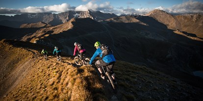 Mountainbike Urlaub - geführte MTB-Touren - Ischgl - Bike- und Wellnesshotel Fliana