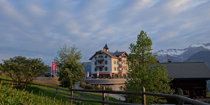 Mountainbike Urlaub - Fahrradwaschplatz - Flims Waldhaus - Romantik Hotel The Alpina Mountain Resort & Spa