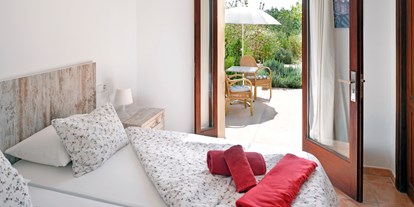 Mountainbike Urlaub - Hotel-Schwerpunkt: Mountainbike & Schwimmen - Standard Doppelzimmer in der Casita mit großer Terrasse, auch als Einzelzimmer buchbar - Agroturismo Fincahotel Son Pou, Felanitx- Mallorca