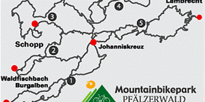 Mountainbike Urlaub - Parkplatz: kostenlos beim Hotel - Rodalben - Landgasthof und Hotel Zum Schwan