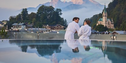 Mountainbike Urlaub - Pools: Innenpool - Bayern - Von oben den schönsten Ausblick erleben - Hotel Edelweiss-Berchtesgaden