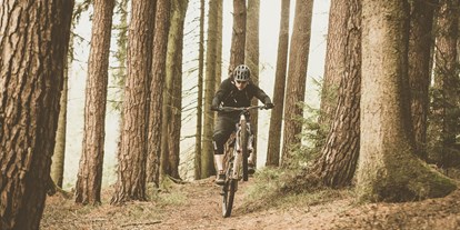 Mountainbike Urlaub - Fahrradraum: versperrbar - Breuna - Trails auf dem Weg zur Weidelsburg - Landhotel Sonneneck