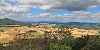 Mountainbike Urlaub - WLAN - Breuna - Blick über den Naturpark Habichtswald - Landhotel Sonneneck