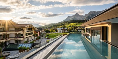 Mountainbike Urlaub - Pools: Infinity Pool - Salzburg - die HOCHKÖNIGIN - Mountain Resort