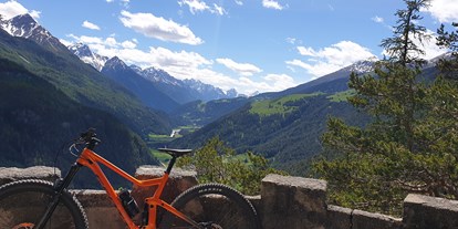 Mountainbike Urlaub - Verpflegung: Halbpension - Naturns bei Meran - Innblick - Hotel Bergblick