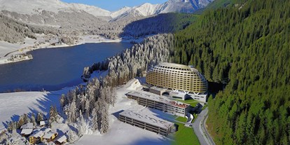 Mountainbike Urlaub - Fahrradwaschplatz - Davos Dorf - AlpenGold Hotel Davos