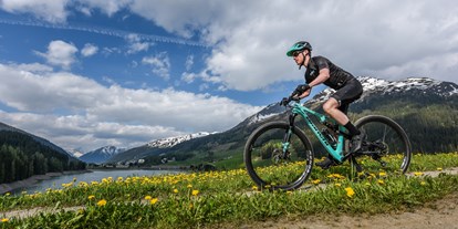 Mountainbike Urlaub - Bikeverleih beim Hotel: Mountainbikes - St. Moritz - AlpenGold Hotel Davos