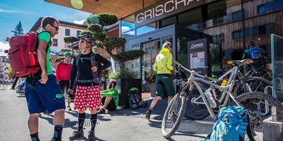 Mountainbike Urlaub - Fahrradwaschplatz - Malix - Grischa - DAS Bikehotel Davos - Grischa - DAS Hotel Davos