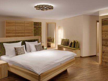 Mountainbike Urlaub - Sauna - Bernried (Landkreis Deggendorf) - Die neuen Suiten bieten Raum für luxuriöse Aufenthalte. Suite Walnuss - Hotel der Bäume
