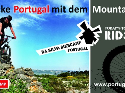 Mountainbike Urlaub - Parkplatz: kostenlos beim Hotel - Portugal - Da Silva Bike Camp Portugal