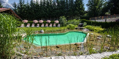Mountainbike Urlaub - Pools: Schwimmteich - Pinzgau - Bio - Badeteich Hotel Niederreiter - Hotel Niederreiter