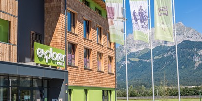 Mountainbike Urlaub - Fahrradwaschplatz - Tirol - Explorer Hotel Kitzbühel - Explorer Hotel Kitzbühel