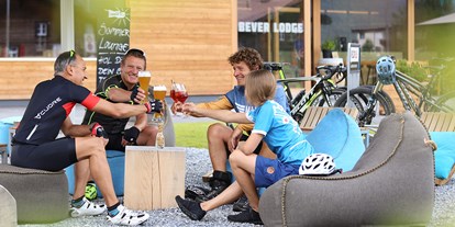 Mountainbike Urlaub - Parkplatz: gebührenpflichtig beim Hotel - St. Moritz - Bever Lodge