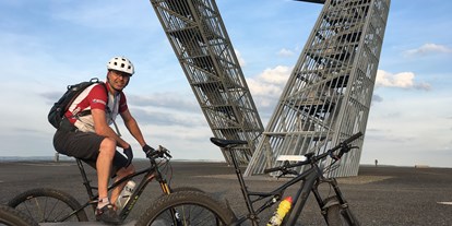 Mountainbike Urlaub - Bikeverleih beim Hotel: E-Mountainbikes - Saarland - Saar-Polygon - Hotel Maurer