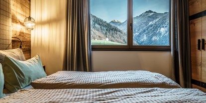 Mountainbike Urlaub - Haustrail - Tirol - Schlafzimmer Chalet - The Peak Sölden