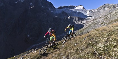 Mountainbike Urlaub - Biketransport: öffentliche Verkehrsmittel - Graun im Vinschgau - Rettenbach Trail - The Peak Sölden