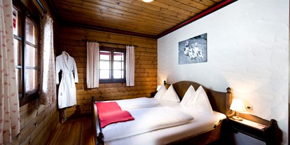 Mountainbike Urlaub - Umgebungsschwerpunkt: Berg - Nockberge - Schlafzimmer Ausstattung Gipfel - Slow Travel Resort Kirchleitn