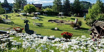 Mountainbike Urlaub - Garten - Trentino - Sporthotel Panorama