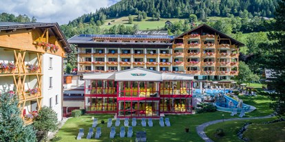 Mountainbike Urlaub - Hotel-Schwerpunkt: Mountainbike & Wellness - Kärnten - Hotelansicht - Thermenwelt Hotel Pulverer