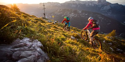 Mountainbike Urlaub - Bikeverleih beim Hotel: Mountainbikes - Salzburg - Wetterkreuz - Naturhotel Schütterbad