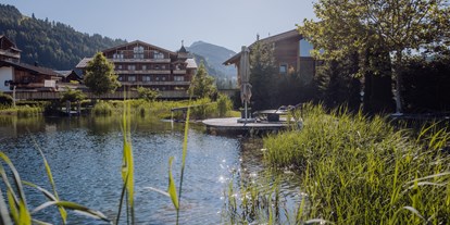 Mountainbike Urlaub - Pools: Schwimmteich - Pinzgau - PURADIES mein Naturresort
