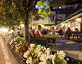 Mountainbikehotel: der Gastgarten: der perfekte Platz für ein kühles Bier nach der Radpartie - Landhotel zum Oberwirt
