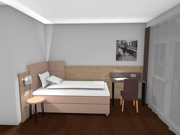 Hotel Badischer Hof Zimmerkategorien Einzelzimmer Standard Typ 4 o. Typ 5