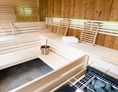Mountainbikehotel: Saunalandschaft zum Entspannen  - Landhotel Häuserl im Wald 